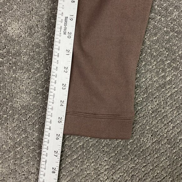 Rhone Commuter 1/4 Zip Pullover Men's Medium Brown Performance Quarter Sweater - Picture 13 of 13